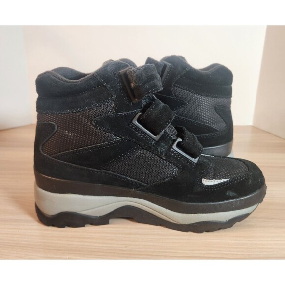 LL BEAN‎ Prima loft Black Suede Winter Snow Hiking Boots Tek-2.5 Womens 7 - Picture 4 of 9